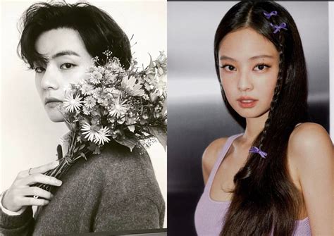 jennie and v photos|More photos of BTS’ V, BLACKPINK’s Jennie together。